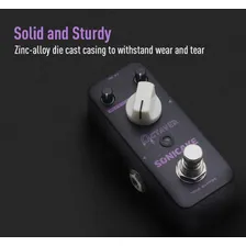 Pedal Oitavador Sonicake Octaver Cor Preto Foto mini 4