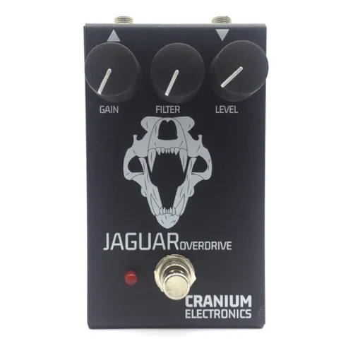 Pedal Overdrive Cranium Jaguar Handmade Brasil Foto 1