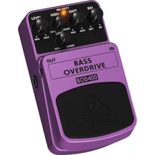 Pedal P Contrabaixo Behringer Bod400 Bass Overdrive -nf/gita Foto mini 4