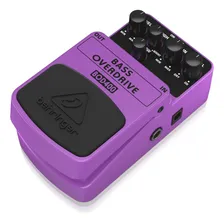 Pedal P Contrabaixo Behringer Bod400 Bass Overdrive -nf/gita Foto mini  3