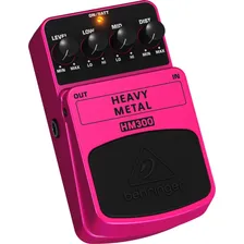Pedal P Guitarra Hm300 Distorção Heavy Metal - Behringer + Foto mini 1