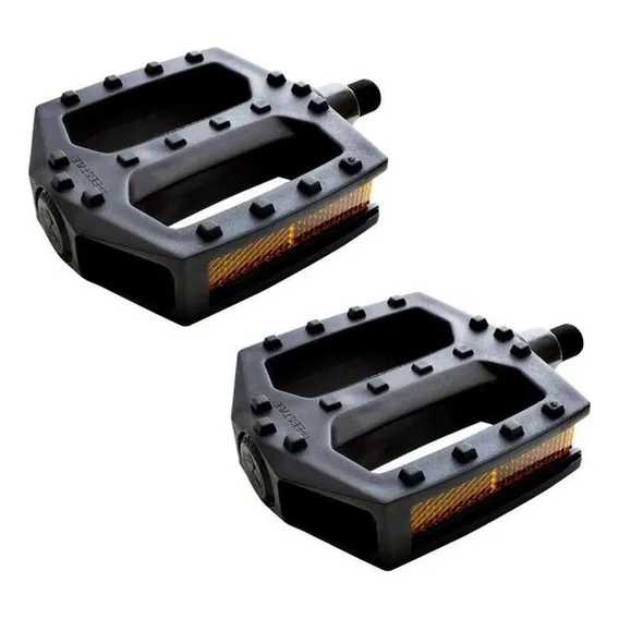 Pedal para bicicleta AMR Pedal Rg Plataforma Nylon Foto 1