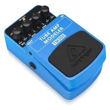Pedal Para Guitarra Behringer Tm300 Tube Amp Modeler Cor Azul Foto  mini 1