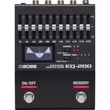 Pedal Para Guitarra Boss Eq-200 Equalizador Eq200 Foto mini 1