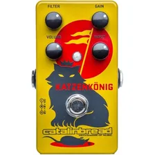 Pedal Para Guitarra Catalinbread Katzenkonig Fuzz Nf-e Cor Amarelo Foto  mini 1