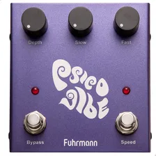 Pedal Para Guitarra Fuhrmann Psico Vibe Pv01 Cor Roxo Foto  mini 1