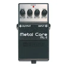 Pedal Para Guitarra Metal Core Boss -2 2 Foto mini 1