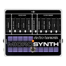 Pedal Pedaleira Electro Harmonix Ehx Microsynth Sintetizador Nyc Usa Original + Fonte Foto  mini 1