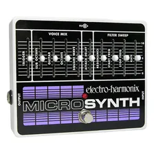 Pedal Pedaleira Electro Harmonix Ehx Microsynth Sintetizador Nyc Usa Original + Fonte Foto mini  3