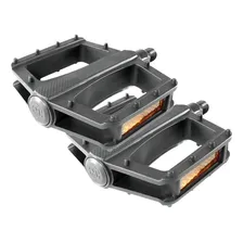 Pedal Plataforma P/ Bike Rosca Grossa 9/16 Nylon Preto Foto  mini 1