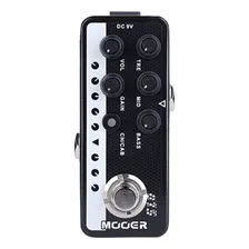 Pedal Pré-amp Simulador Mooer M015 Brown Sound Para Guitarra (baseado No Peavey 5150 Evh) Cor Preto Foto mini 3