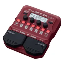Pedal Processador Multi-efeitos Para Baixo Zoom B1 Four Foto mini 3