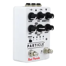 Pedal Red Panda Particle 2 Granular Delay Cor Branco Foto mini 4