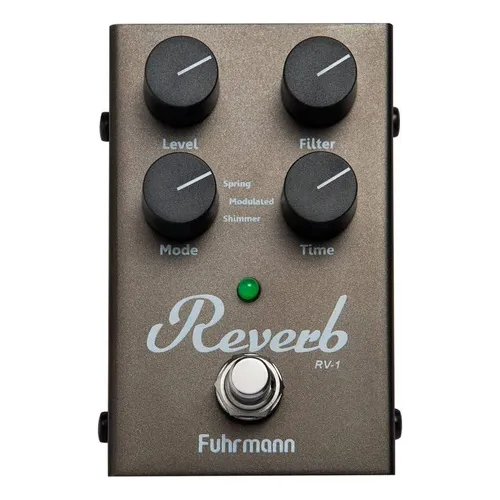 Pedal Reverb Para Efeito Fuhrmann Rv-1 Fonte Nao Inclusa Foto 1