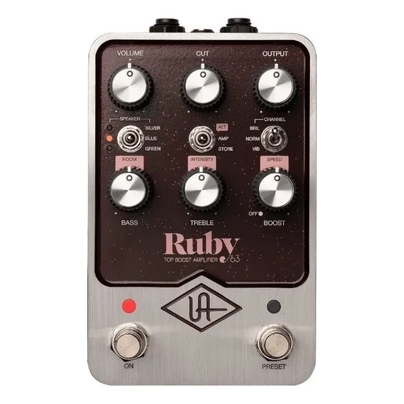 Pedal Ruby '63 Top Boost Amplifier (Universal Audio) Foto 1