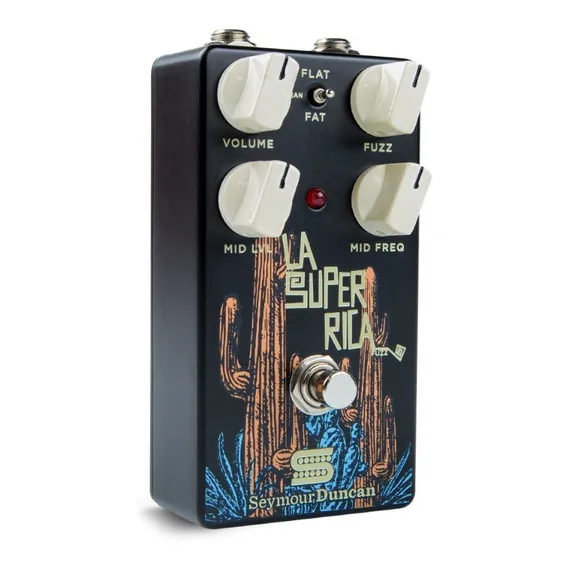 Pedal Seymour Duncan La Super Rica Fuzz Cor Preto Foto 1