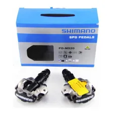 Pedal Shimano Clip Pd M520 Com Taco E Plataforma Tipo Pd22 Foto mini  3