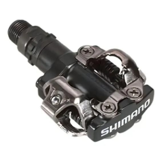 Pedal Shimano Clip Pd M520 Preto Com Taquinhos Foto 1
