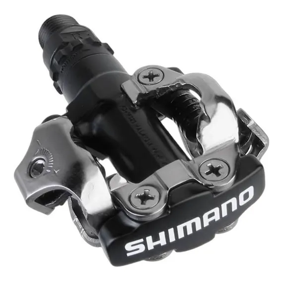 Pedal Shimano Genuíno Clip M520 Preto C/ Taquinhos Mtb Bike Foto 1