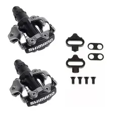 Pedal Shimano Genuíno Clip M520 Preto C/ Taquinhos Mtb Bike Foto mini 3
