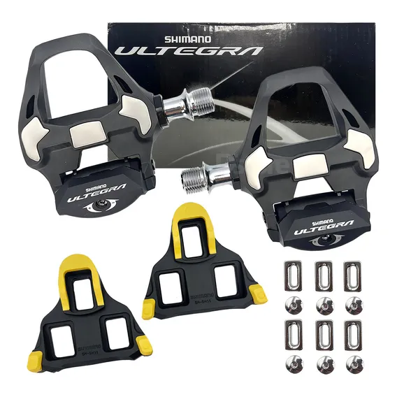 Pedal Shimano Ultegra R8000 C/ Tacos Bike Speed +/- 255g Par Foto 1