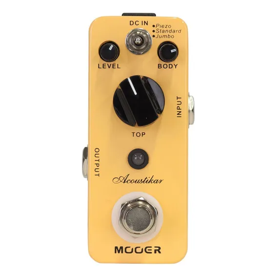 Pedal Simulador Acustico Acoustikar - Mooer Foto 1