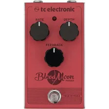 Pedal Tc Electrone Blood Moon Phaser Vermelho Foto mini 1
