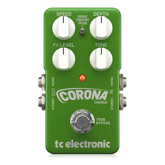 Pedal Tc Electronic Corona Chorus Cor Verde Foto 1