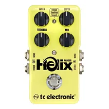 Pedal Tc Electronic Helix Phaser Para Guitarra E Contrabaixo Cor Preto Foto  mini 1
