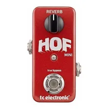 Pedal Tc Electronic Hof Reverb Mini Hall Of Fame, cor vermelha Foto mini 1