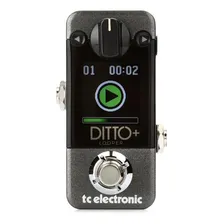 Pedal Tc Eletronic Ditto+ Looper Com Nota Fiscal Foto  mini 1