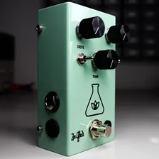 Pedal Tube Screamer Zen Effects Ts808 Com Upgrade - 12x Igua Cor Surf Green Foto mini 2