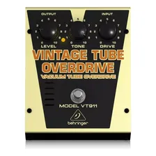 Pedal Vintage Tube Overdrive Behringer Vt911 + Foto mini 1