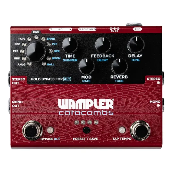 Pedal Wampler Catacombs Delay / Reverb Foto 1