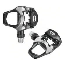 Pedal Wellgo R251 Bike Speed Road Rolamento Clip Eixo Cromo Foto mini 1