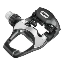 Pedal Wellgo R251 Bike Speed Road Rolamento Clip Eixo Cromo Foto mini 2