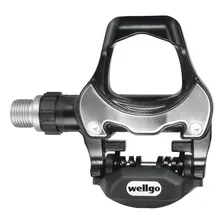 Pedal Wellgo R251 Bike Speed Road Rolamento Clip Eixo Cromo Foto mini 3