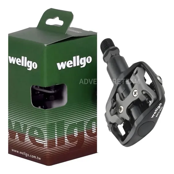 Pedal Wellgo Wpd-823 Com Tacos 9/16 Foto 1