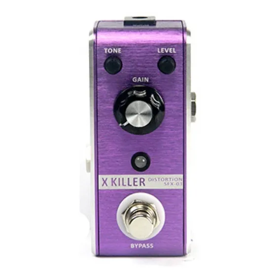 Pedal X-killer Santo Angelo Distortion Sfx 03 Cor Lilás Foto 1