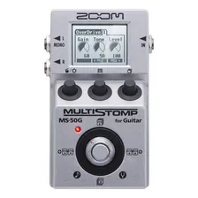 Pedal Zoom Para Guitarra Multi-efeitos Stompbox Ms-50g Foto  mini 1