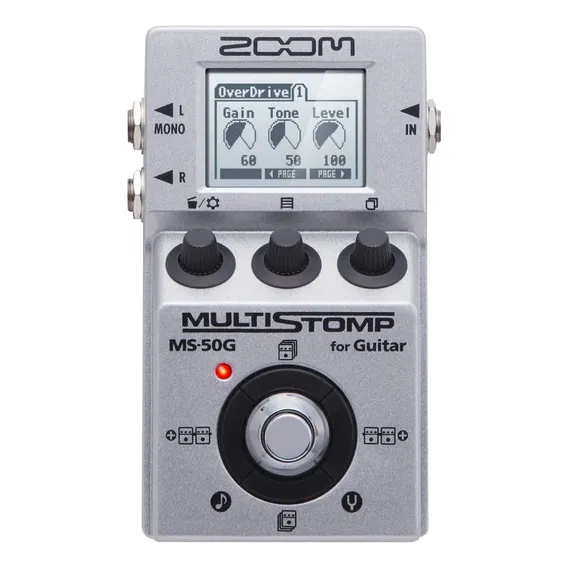 Pedal Zoom Para Guitarra Multi-efeitos Stompbox Ms-50g Foto 1