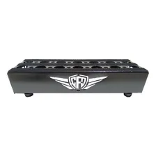 Pedalboard 35x14 Miniboard Com Jacks In Out Cor Preto Foto mini 2