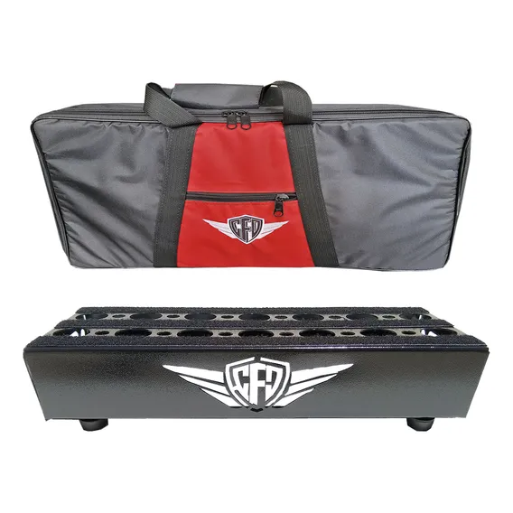 Pedalboard Creationfd Miniboard 35x14 Com Softbag Cor Outro Foto 1