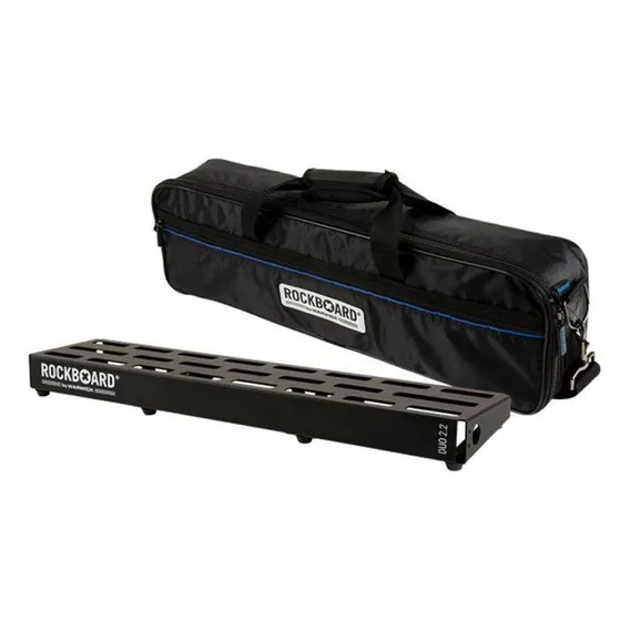 Pedalboard Rockboard Duo 2.2 62x14cm Com Gig Bag By Warwick Foto 1