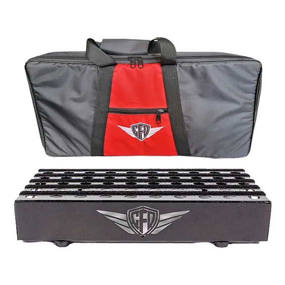 Pedalboard Style 40x25 Com Bag Cor Preto Foto 1