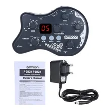 Pedaleira Ammoon Pockrock 40 Ritmos De Bateria Reverb Delay Cor Cinza Foto  mini 1