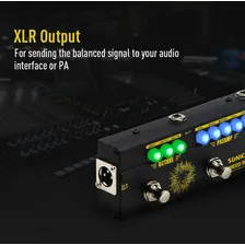 Pedaleira Baixo Sonicake Boom Ave Bass Multiefeitos Preamp Cor Preta Foto mini 3