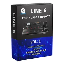 Pedaleira Line 6 Pod Hd500x Multiefeitos - Com Fonte Bivolt Foto mini 3