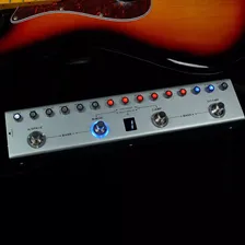 Pedaleira M-vave Tank B I Pedal Cuvave Ir Baixo Bass Cor Cinza Pedal Baixo Foto mini  2