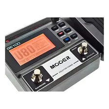 Pedaleira Mooer Ge100 Para Guitarra Com Multi Efeitos Fonte Cor Preto Foto mini  3